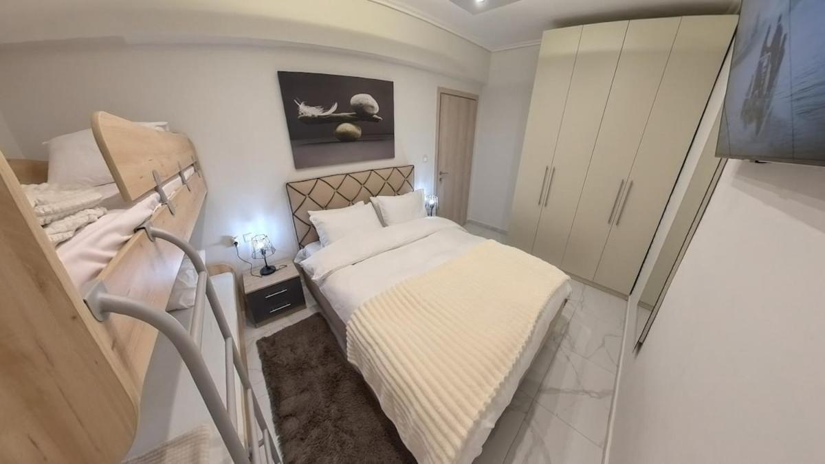 Cozy Sea View Apartment in Paralia Zewnętrze zdjęcie