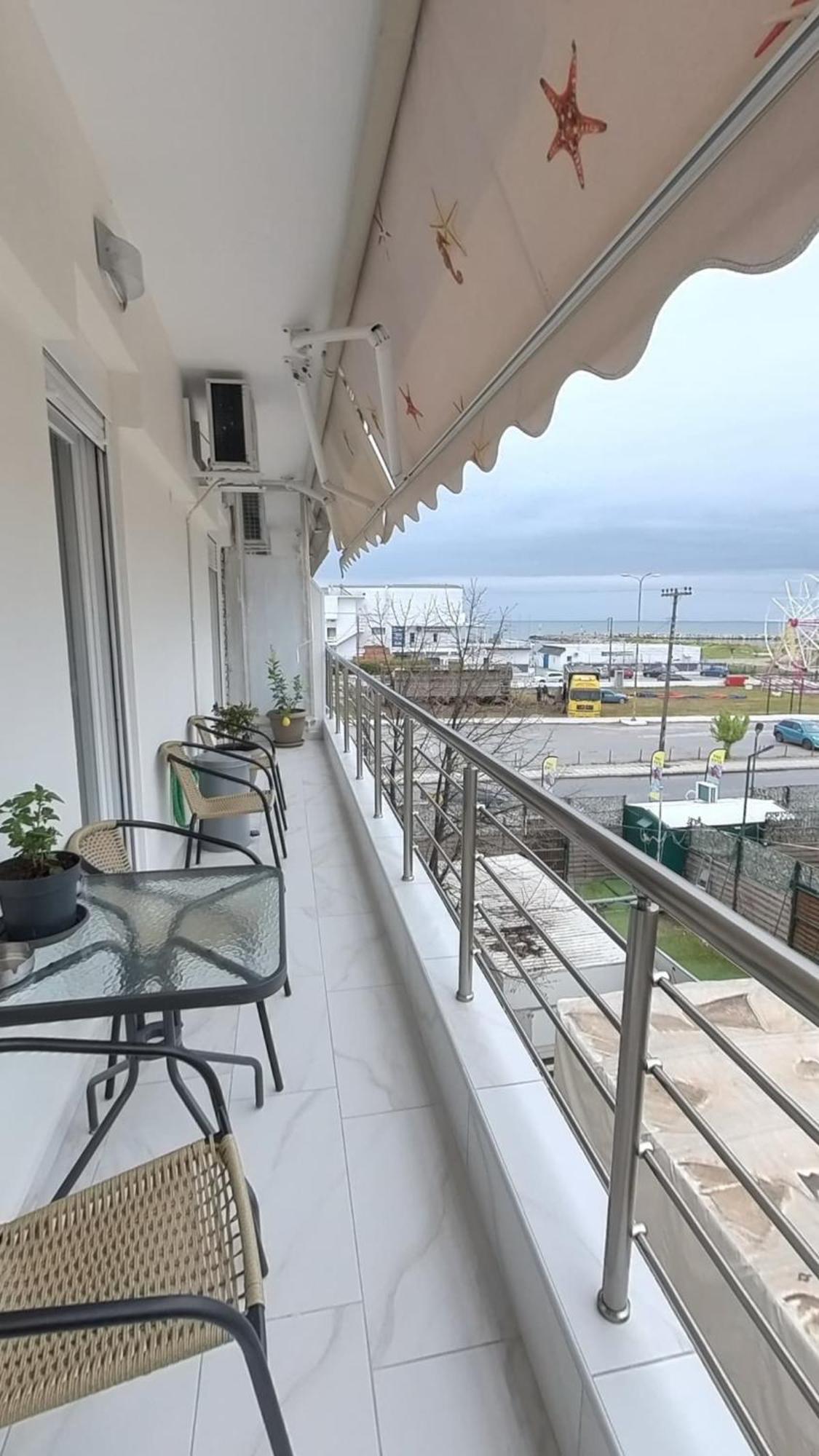 Cozy Sea View Apartment in Paralia Zewnętrze zdjęcie